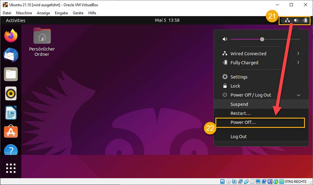 Ubuntu einrichten
